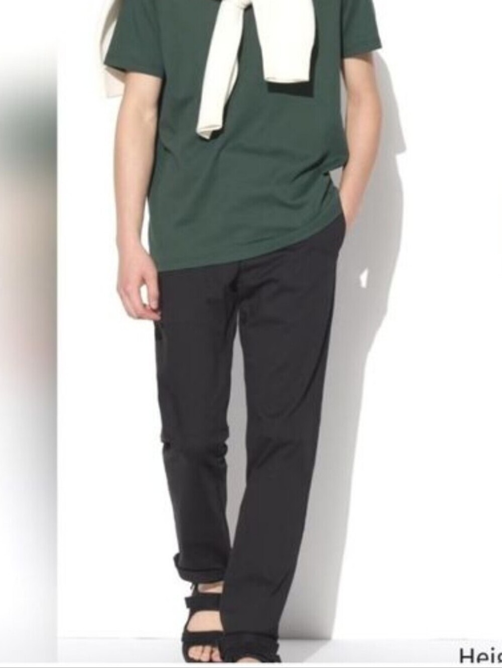 UNIQLO Men's Slim Fit Chino Black Pants Size 31 x 34